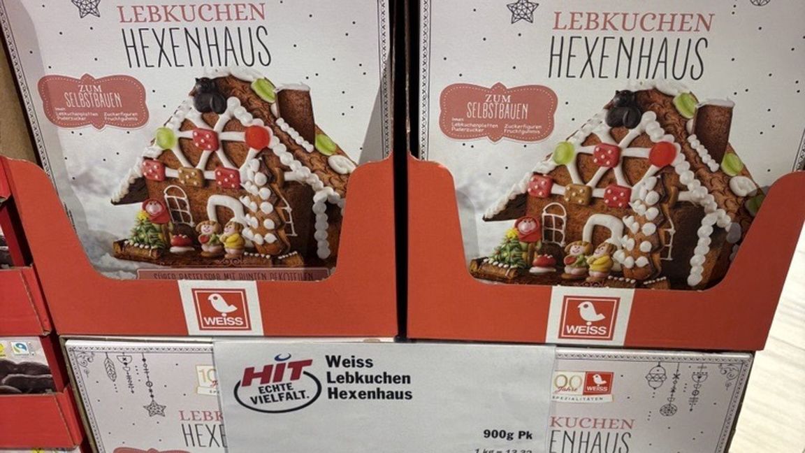 Lebkuchen gibt es auch bereits im Hit-Supermarkt in Stuttgart.