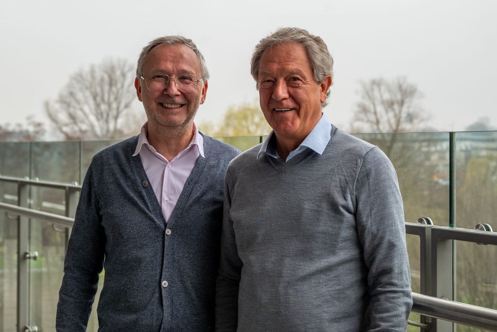 Frank Hofmeister und Jörg Priegl setzen auf das Gemeinschaftserlebnis.
