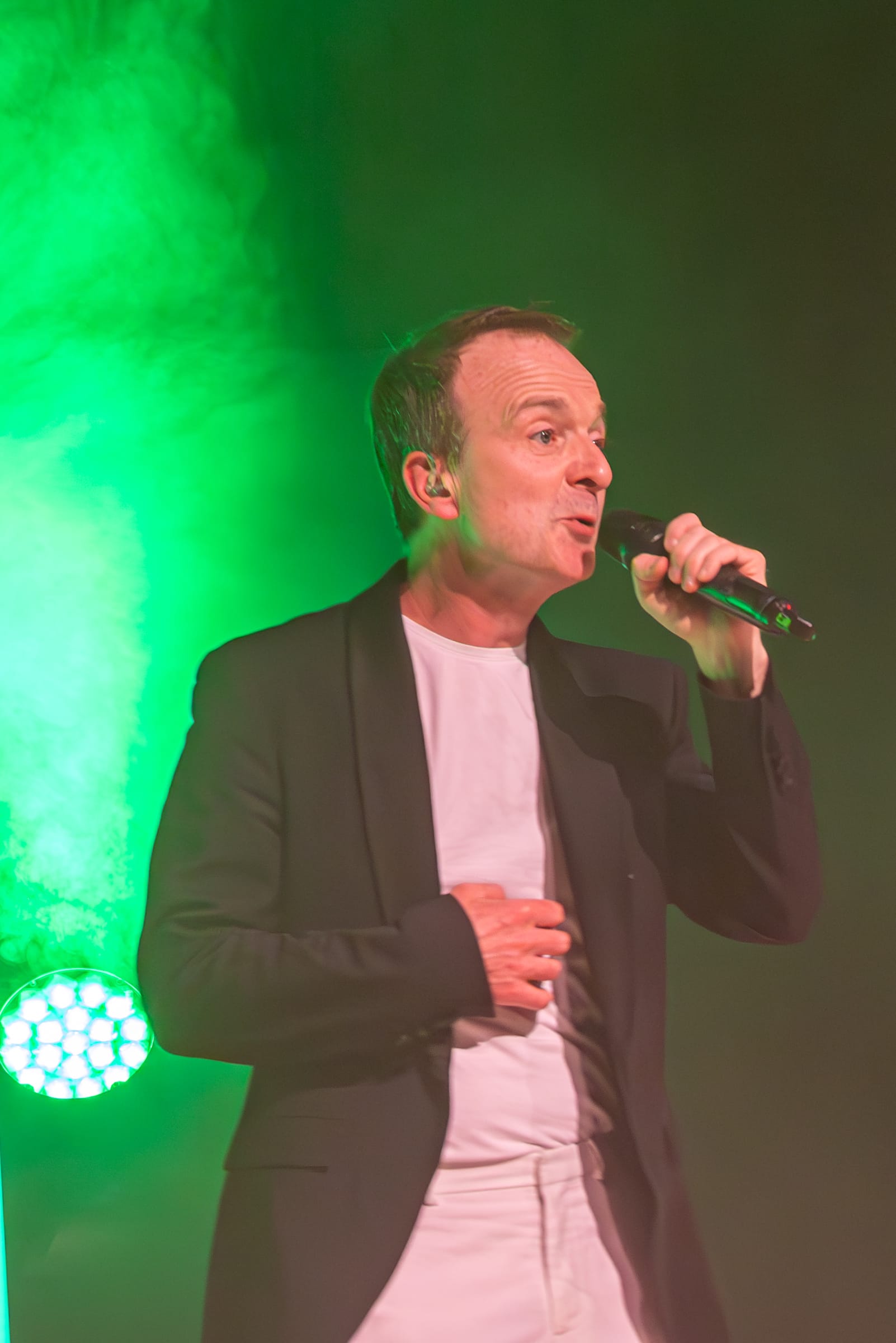 Patrick Bopp singt gerne in der Gemeinschaft.