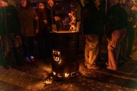 Volles Haus bei Fire & Ice im Feuerwehrhaus in Dagersheim. Trotz der eisigen Temperaturen eine tolle Veranstaltung mit vielen Besuchern.