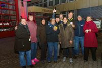 Volles Haus bei Fire & Ice im Feuerwehrhaus in Dagersheim. Trotz der eisigen Temperaturen eine tolle Veranstaltung mit vielen Besuchern.