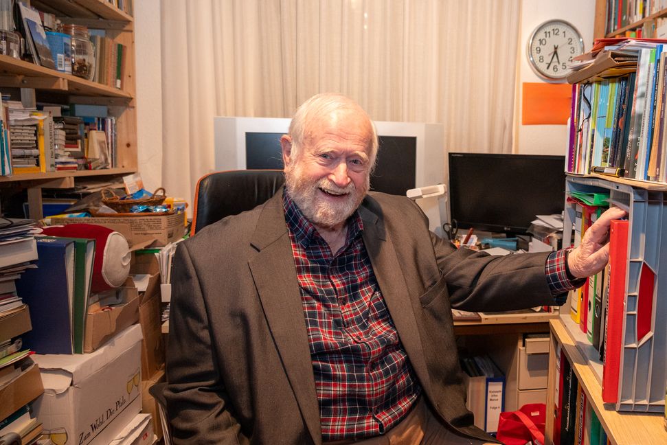 Rudi Hoffarth ist leidenschaftlicher Briefeschreiber.