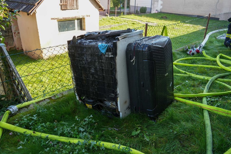 Der Kühlschrank war die Brandherd.