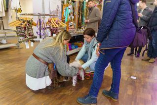 Viel zu sehen gab es in der Legendenhalle.