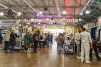 Viel zu sehen gab es in der Legendenhalle.