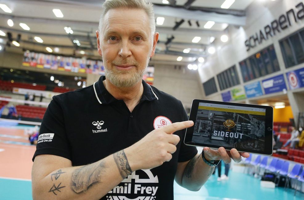 Der Volleyball-Sport lässt Tore Aleksandersen auch abseits der Halle nicht los.