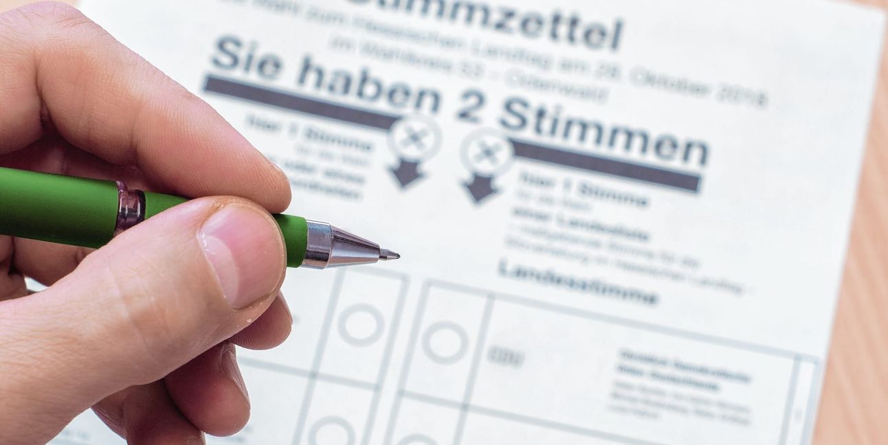 Bei der Landtagswahl am 8. März können erstmals zwei Stimmen abgegeben werden.