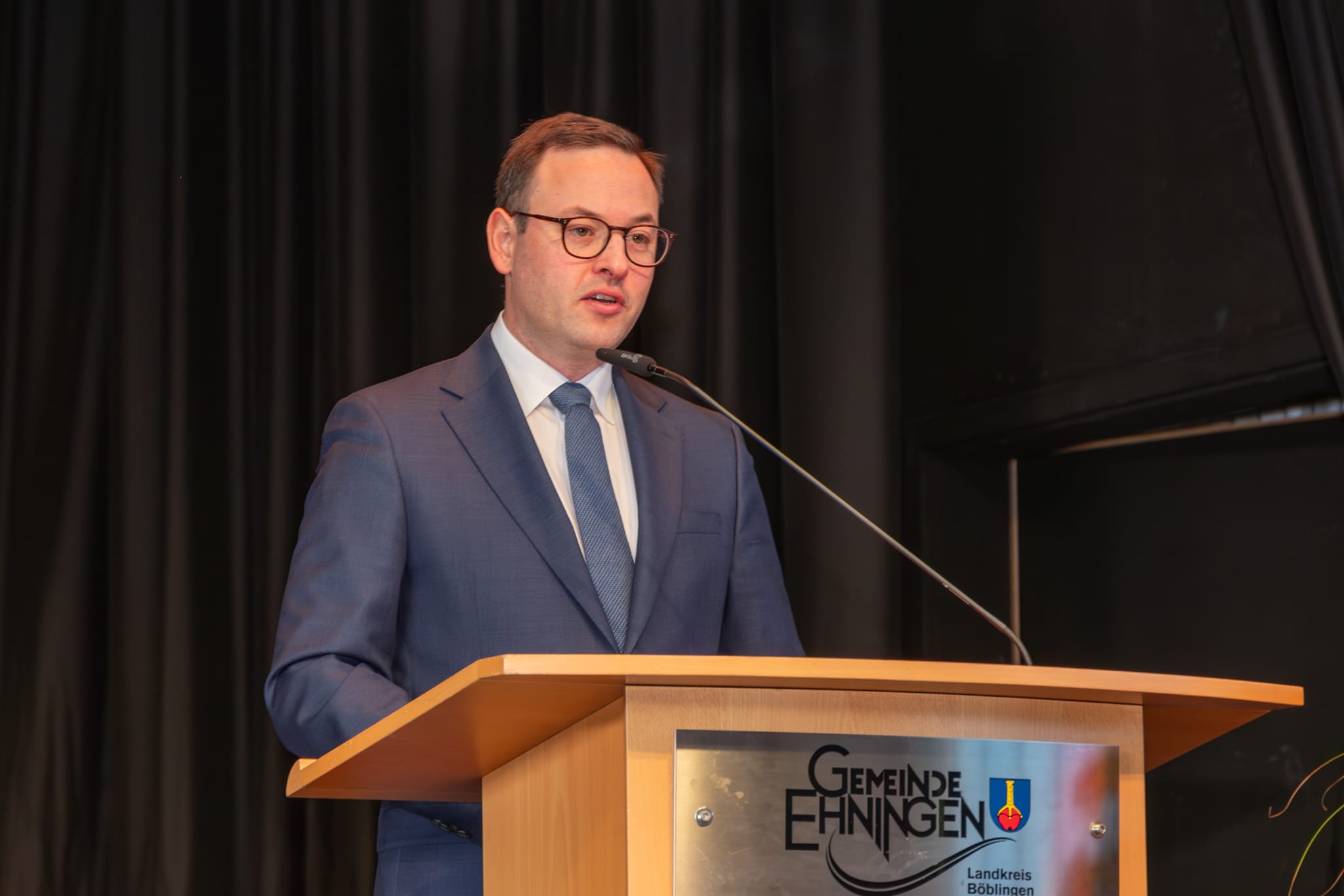 Optimistisch auch dank des Engagements der Bürger blickt Bürgermeister Lukas Rosengrün in die Zukunft.