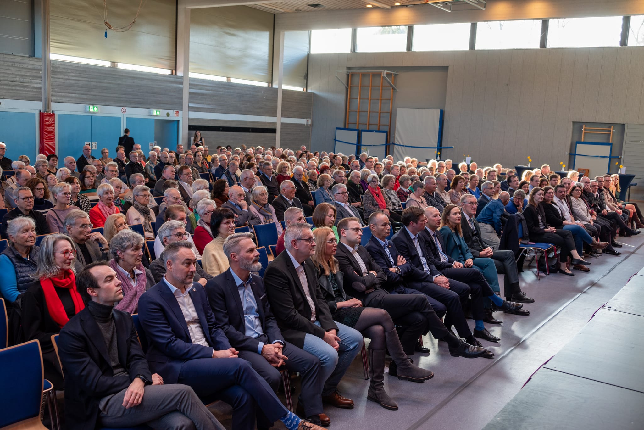 Mit 350 Gästen waren in diesem Jahr deutlich mehr Ehningerinnen und Ehninger zum Neujahrsempfang gekommen.