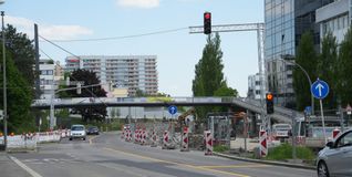 Die Brücke war vom 19. Mai bis 31. Mai schon einmal gesperrt.
