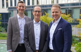 Patrick Wagner, Frank Fausel und Alexander Kanz (von links).