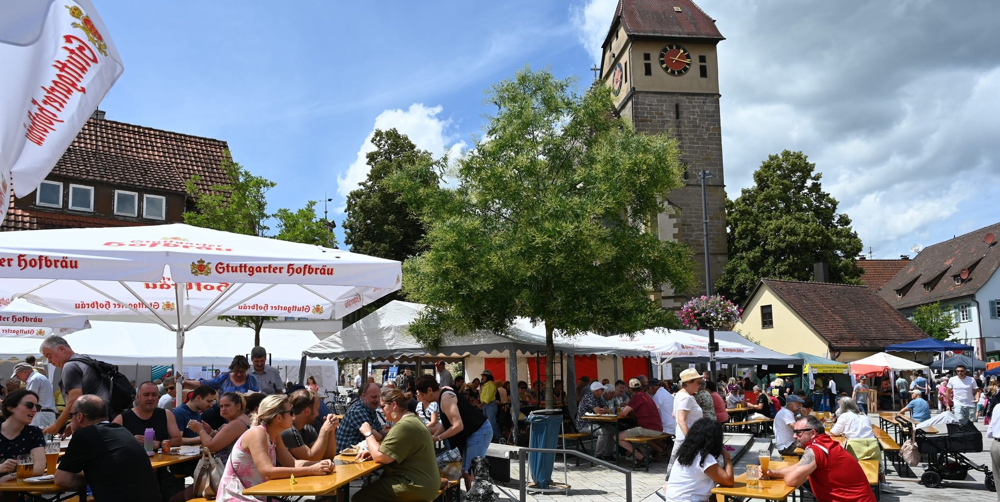 Ein Publikumsmagnet: das Magstadter Fleckenfest.