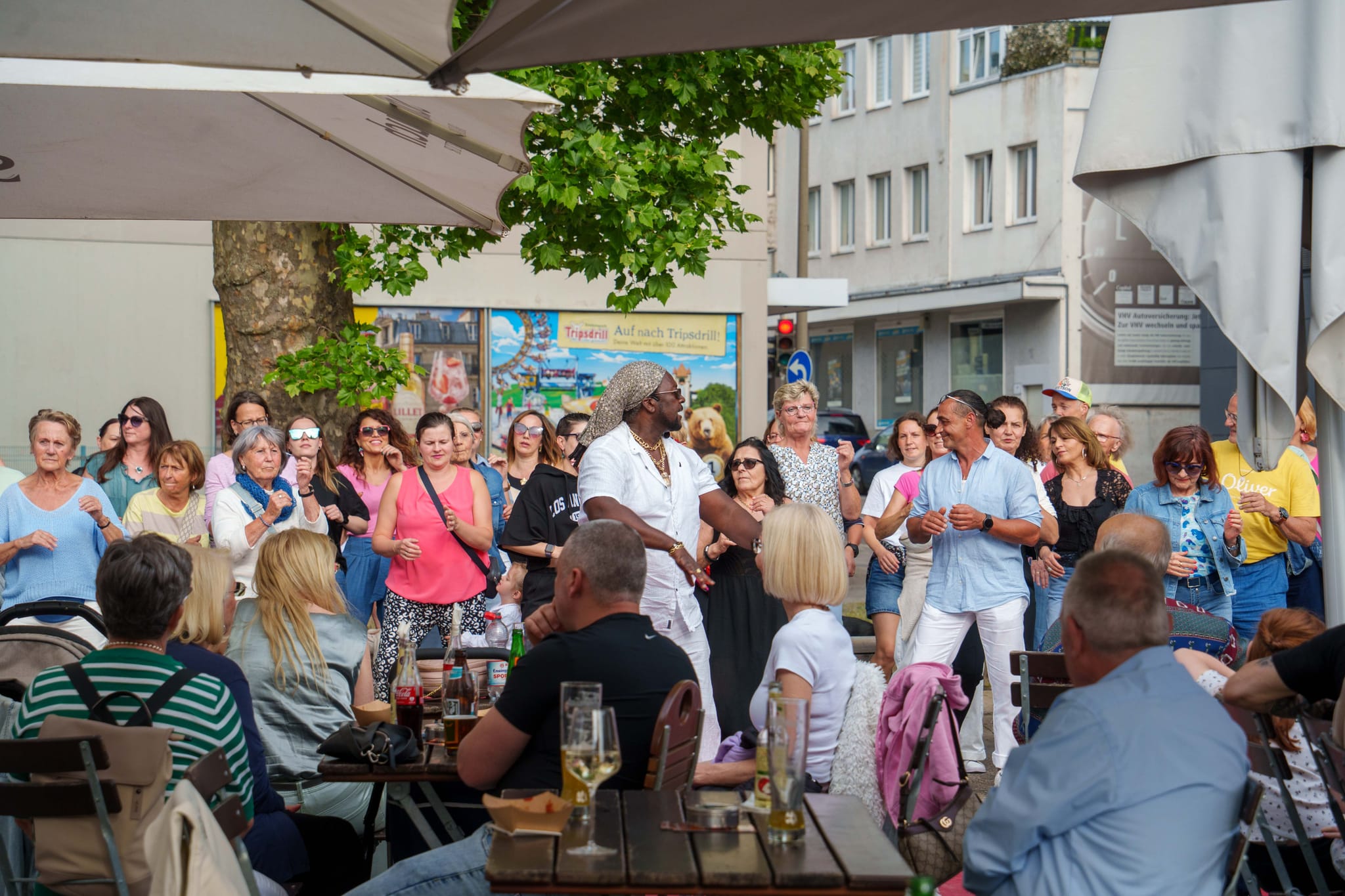 Stimmung beim Salsa-Abend in Sindelfingen.