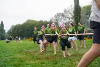 Tauziehen im Sommerhofenpark bei der Stadtwerke Teamchallenge
