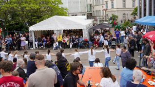 Drei Tage lang hat die griechische Gemeinde mit vielen Freunden vor dem Sindelfinger Rathaus ihr Kulturfest gefeiert.