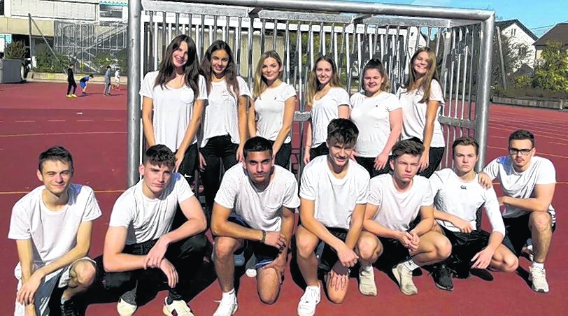Die Schülerfirma „Feel young, feel fit“ am Sindelfinger Stiftsgymnasium. Bild: z