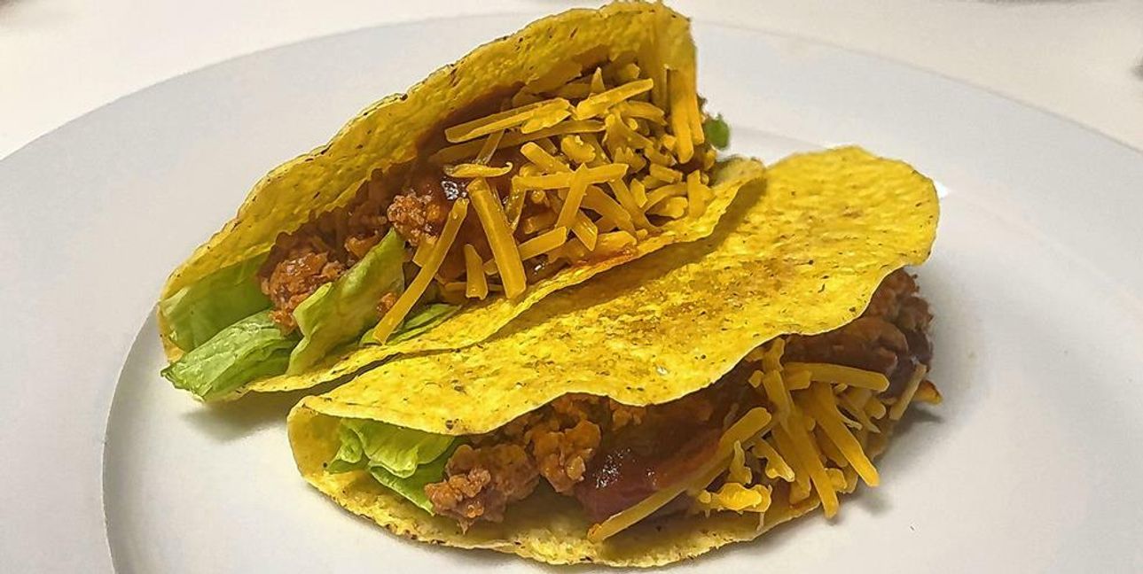 Tacos können beliebig gefüllt werden.