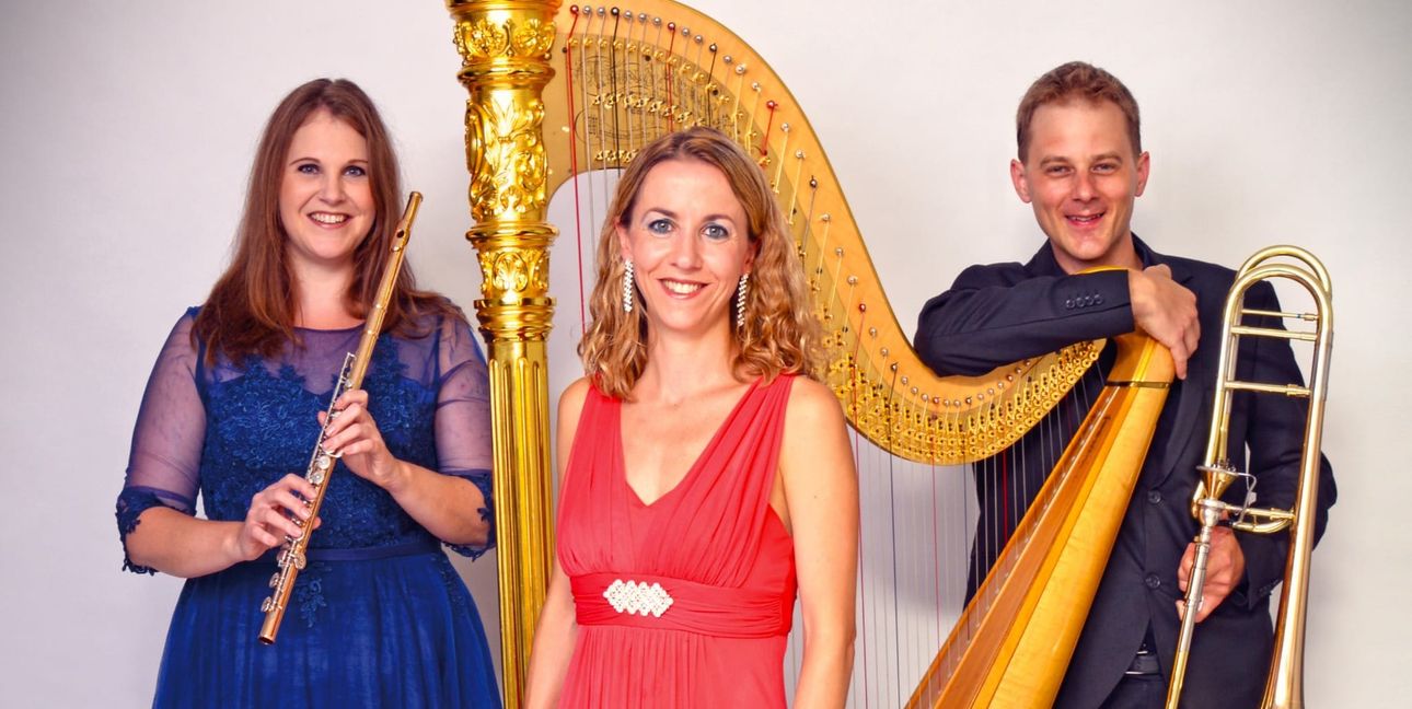 Das Trio Glissando aus Stuttgart ist am Samstag zu Gast in Dätzingen.