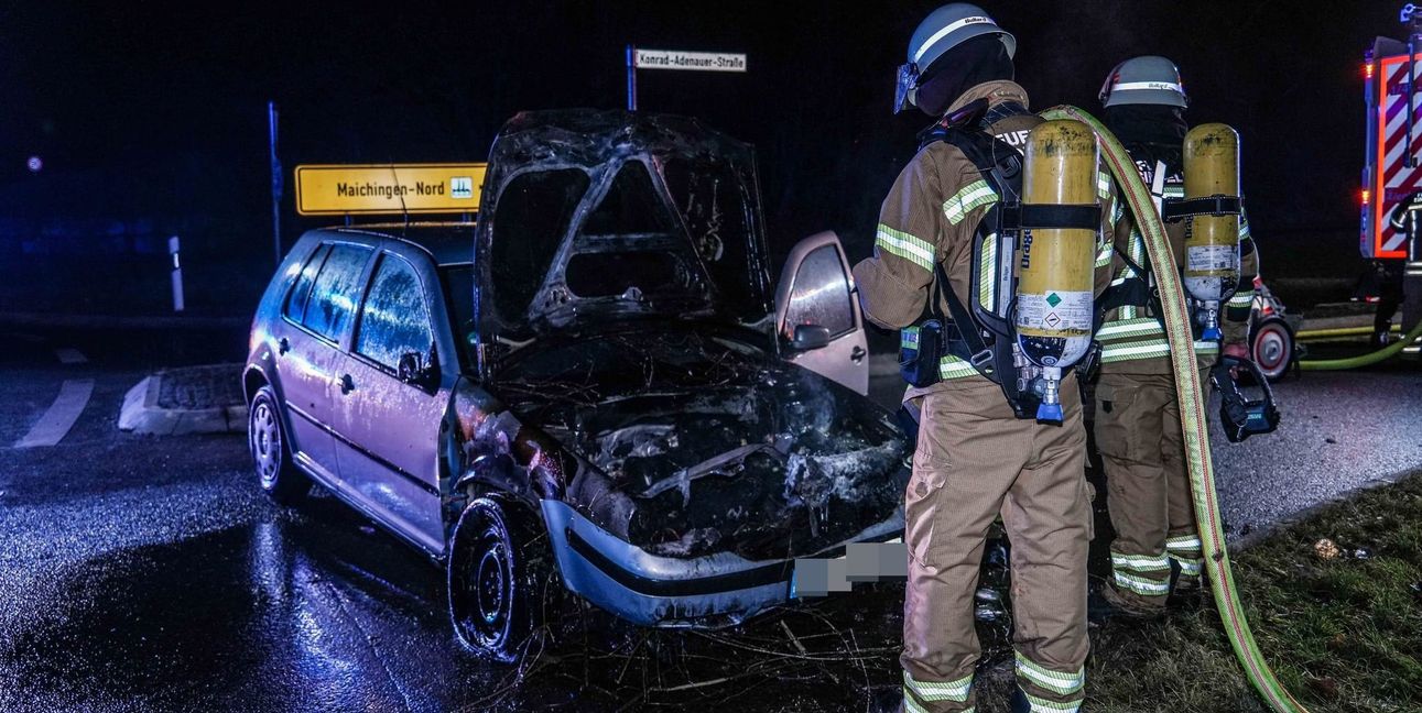 Die 19-Jährige konnte ihr Fahrzeug rechtzeitig selbstständig verlassen. Bild:SDMG/Dettenmeyer