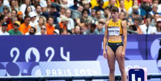 Carolina Krafzik vor dem Start in Paris.
Bild: Eibner Pressefoto