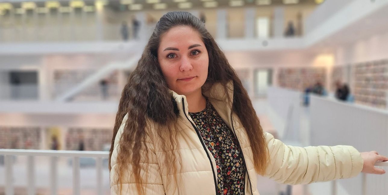 Karina Malanina aus der Ukraine. Bild: VHS