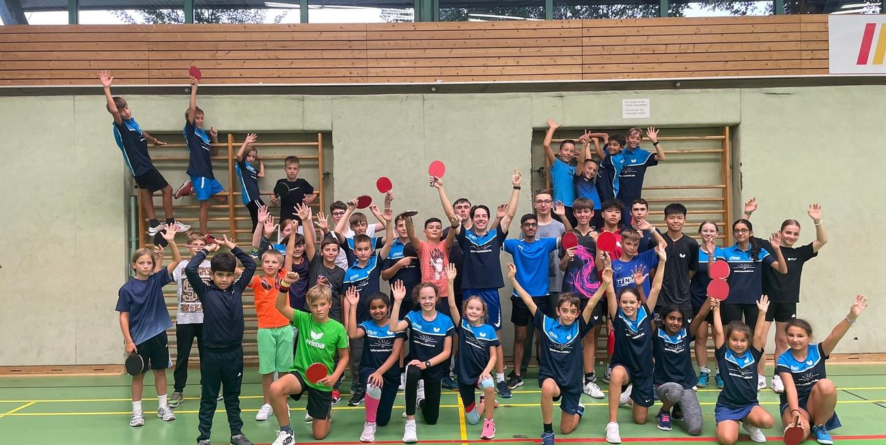 Viel los bei der Tischtennisjugend des VfL Sindelfingen.