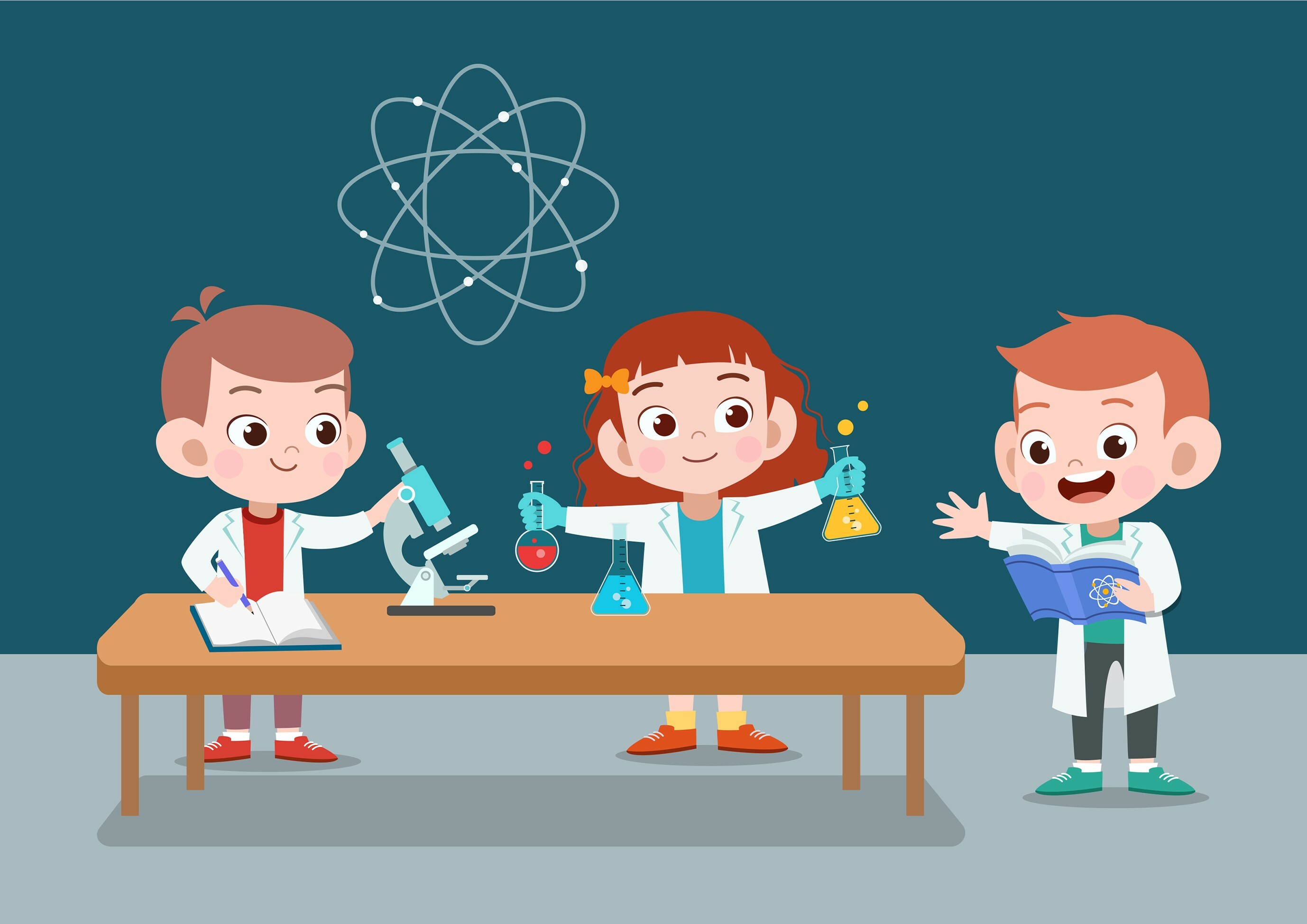 Bei den Sindelfinger Wissenstagen können Kinder und Jugendliche mit viel Spaß in die Themen Forschung und Wissenschaft eintauchen.  Grafik: Adobe Stock/Colorfuel Studio