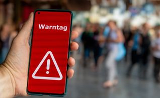 Am 13. März ist Warntag in vier Bundesländern.