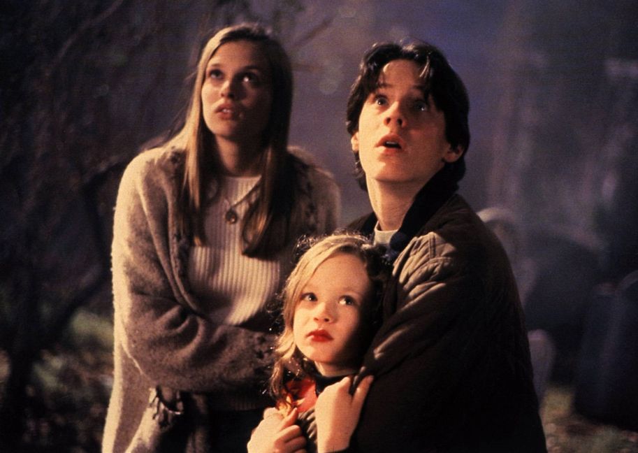 Vinessa Shaw, Thora Birch und Omri Katz (v.l.) nehmen es in "Hocus Pocus" mit den Hexen auf.