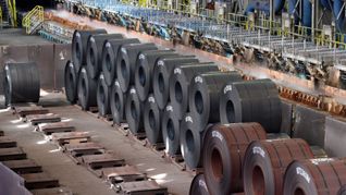 Die deutsche Industrie klagt sehr viel seltener über Materialmangel. (Archivbild)