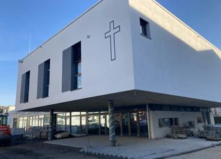 Das Christuszentrum in der Sindelfinger Alexanderstraße.