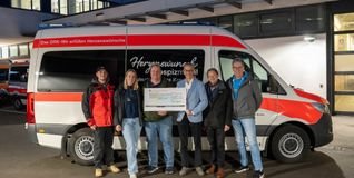 Von links: Jakob Sklarski, Janina Dinkelaker, Stefan Beyer, Hans Dieter Scheerer, Arthur Bamberger und Willi Zahn.