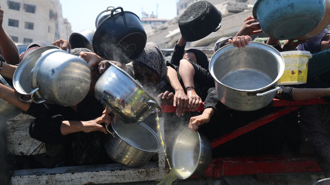 Nach Angaben des Welternährungsprogramms leiden eine halbe Million Menschen in Gaza Hunger. (Archivbild)