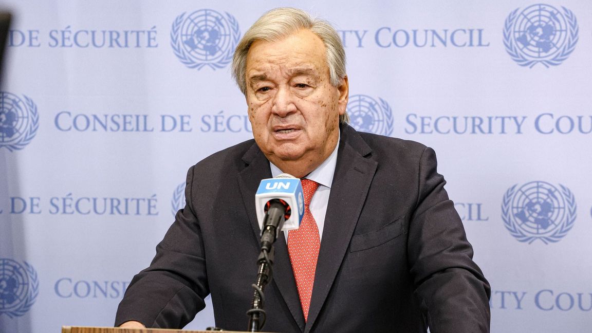 UN-Generalsekretär Guterres fordert, die geplante Einnahme der Stadt Gaza abzublasen. (Archivbild)