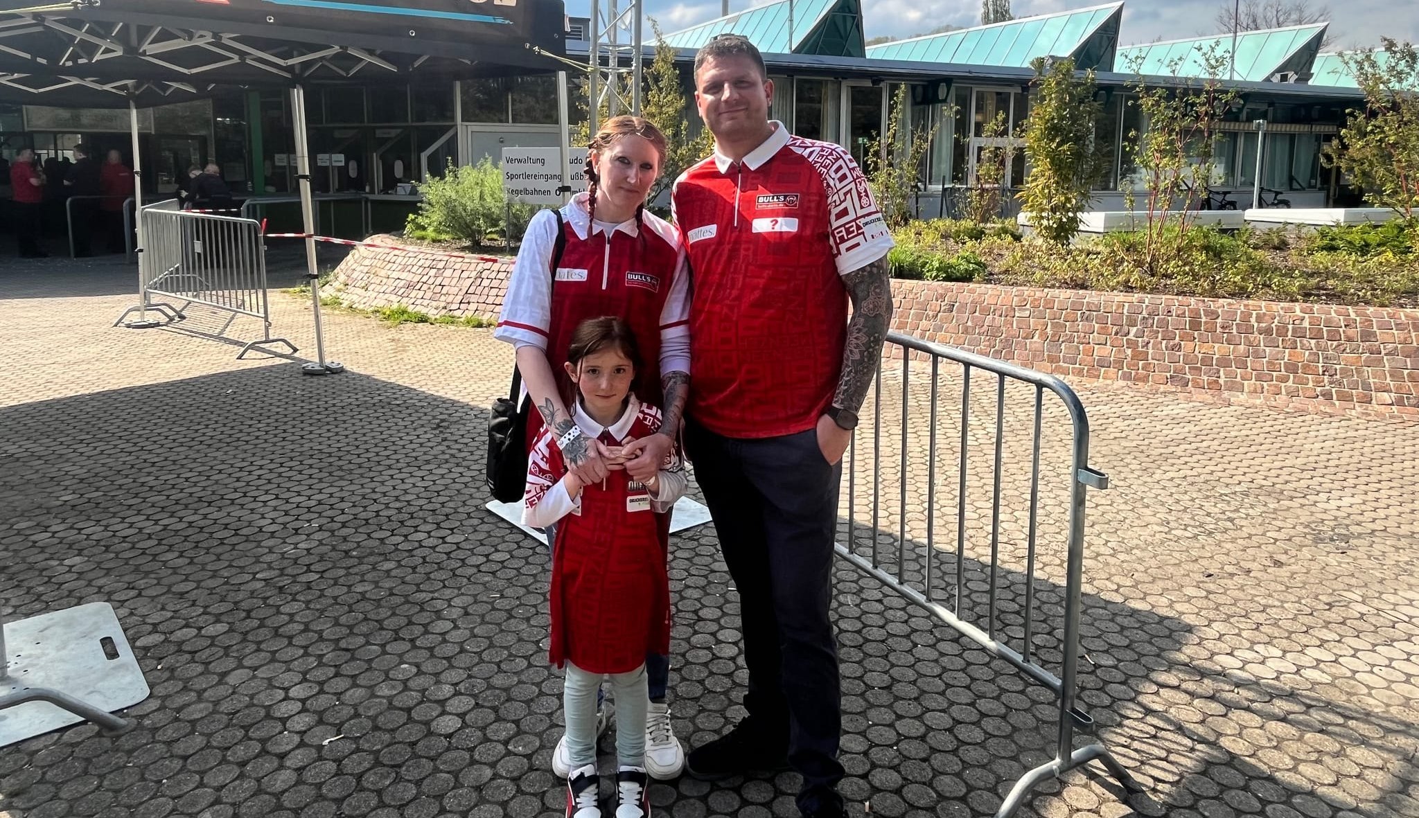 Nichte Mia und Niko Springers Geschwister Stefanie und Philipp sind am Wochenende extra aus Mainz angereist.