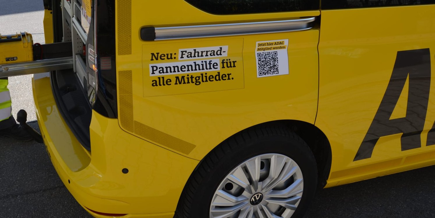 Auch bei Pannen mit dem Fahrrad hilft die ADAC-Straßenwacht
