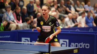 Annett Kaufmann, hier noch im SVB-Trikot, sicherte sich zum zweiten Mal in Folge den Titel der deutschen Damenmeisterin.