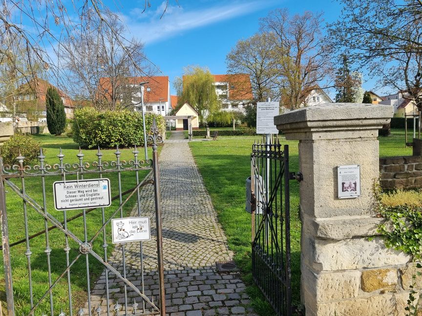 Der Holzgerlinger Stadtpark hat eine besondere Historie.