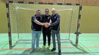 Die drei Abteilungsleiter des HT Heckengäu (von links): Oliver Haug (Spvgg Renningen), Matthias Kauffmann (SV Magstadt) sowie Stefan Kugel (SKV Rutesheim).