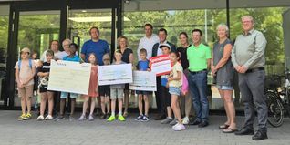 Über 6000 Euro an Spenden kamen für das Projekt "Schwimmen - ich lern's" zusammen.