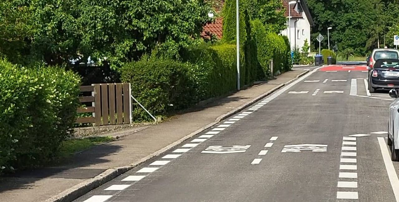 Die angrenzende Hirschstraße ist schon seit Jahren eine Radstraße.