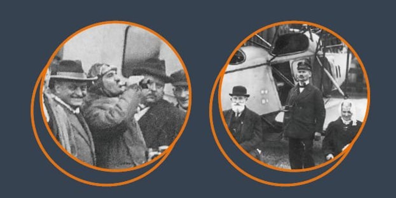 In der Poststraße 18 gibt es von Samstag bis zum 20. Januar historische Fotos zum einstigen Landesflughafen zu sehen.