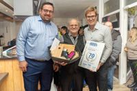 70 Jahre Eiscafé Venedig in Sindelfingen: Das war eine Feier wert.