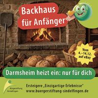 Das Darmsheimer Backhaus heizt ein.