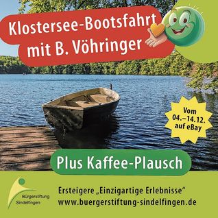 Ein bisschen schippern mit Sindelfingens langjährigem Oberbürgermeister Dr. Bernd Vöhringer.