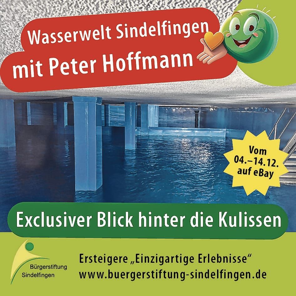 Kaltes, klares Sindelfinger Wasser von höchster Qualität. Wie kommt das eigentlich bis zum Wasserhahn?