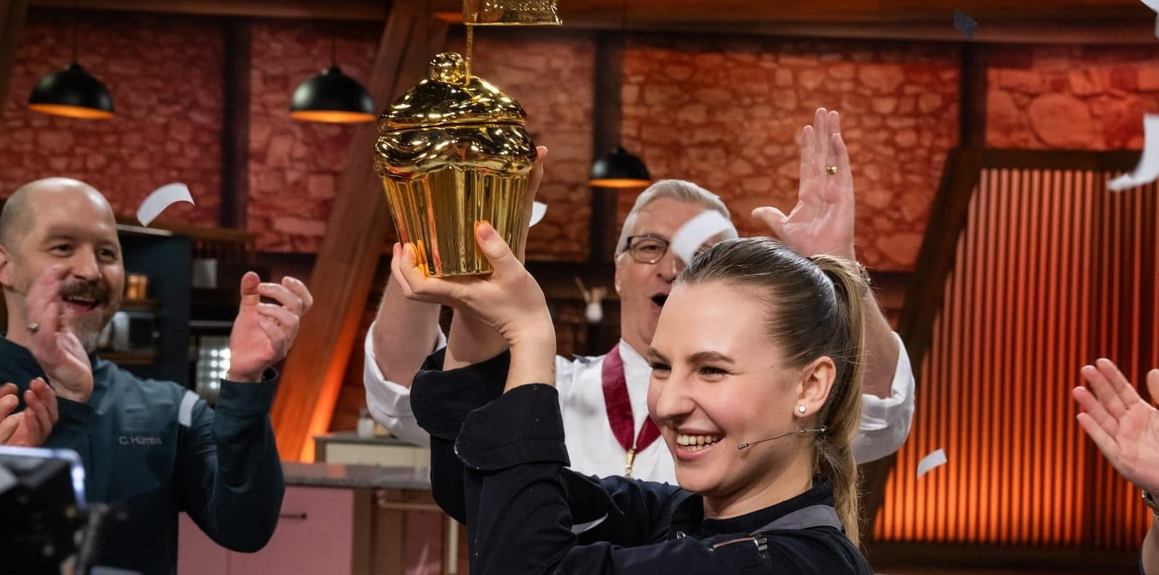 Mit der Liebe zum Backen zum goldenen Cupcake, Lina Stähle gewinnt bei der Show „Das große Backen - die Profis“