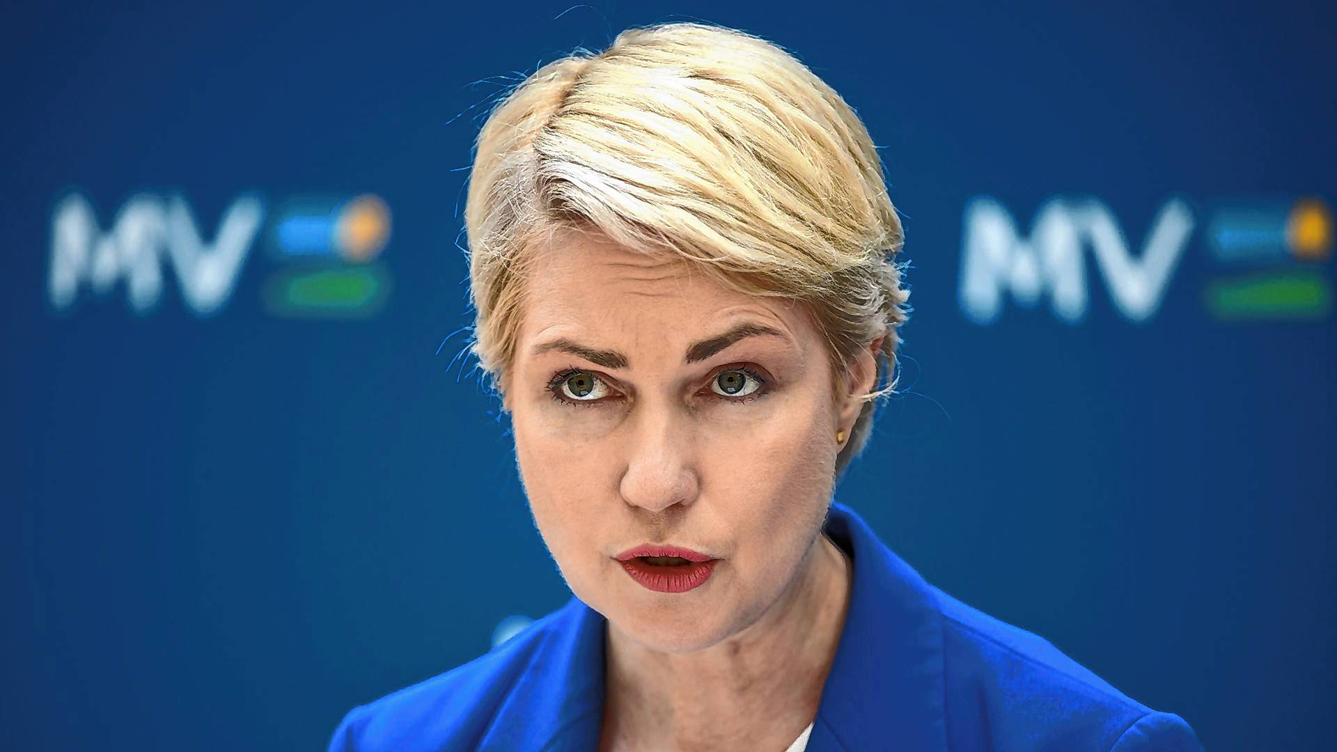 Meckleburg-Vorpommers Ministerpräsidentin schwesig äußerte sich auf X zu dem Vorfall. (Archivbild)