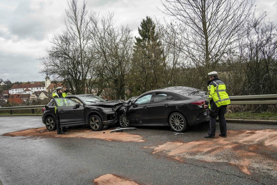 Das hat kräftig gekracht.