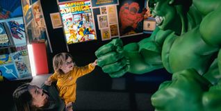 In Ludwigsburg gehen kleine und große Marvel-Fans auf Tuchfühlung mit ihren Superhelden.